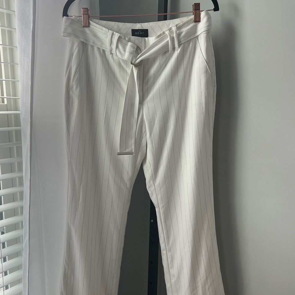 Striped trouser pants